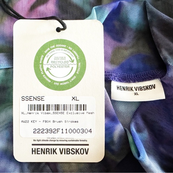 NWT Henrik Vibskov Mesh Top - Picture 8 of 10